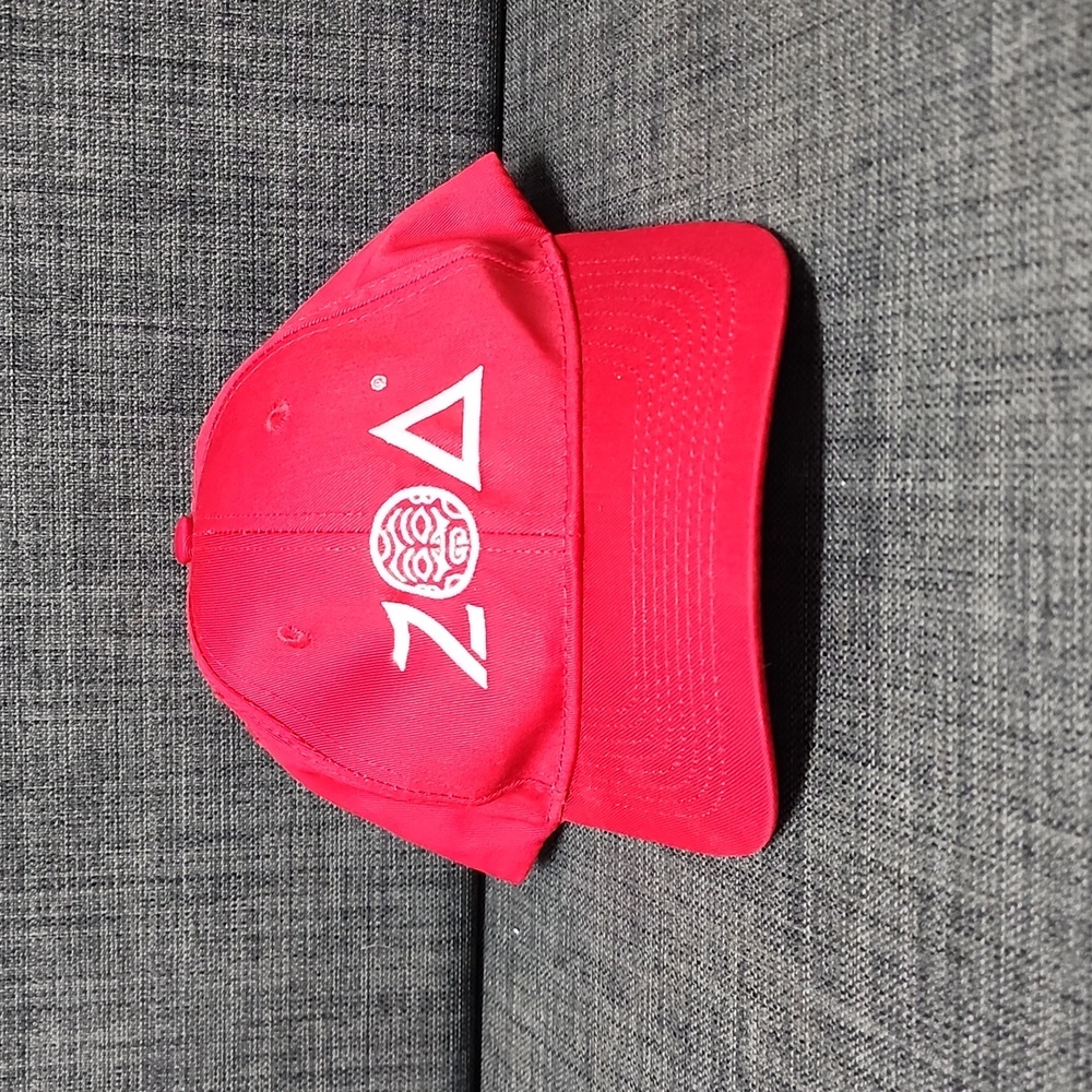 ZOA Hat Adjustable Snapback Mesh Trucker Style Color Red